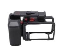 Naroote Kit Impugnatura per Fotografia di Strada per Action 5 Pro/4/3, Impugnatura Ergonomica, Kit Copriobiettivo con Gabbia per Fotocamera con Sgancio Rapido Magnetico Antiscivolo, Ideale per la