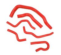 Naroote Kit Tubi del Liquido di Raffreddamento per Radiatore per Type R Set di Tubi di Trasferimento del Liquido di Raffreddamento in Silicone Ad Alte Prestazioni 6 Pezzi per EK EG B16A B18C B20B