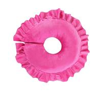Naroote La Tua Forma Bacio Al Collo del Viso, Riduci il Supporto Doloroso Che Hai Formato Cuscino Al Collo Che Allevia l'affaticamento Cervicale per gli Adulti Salone (Rosa rossa)