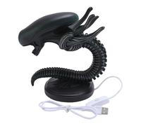 Naroote Lampada da Scrivania in Resina Alien Sci Fi Luce Notturna a LED per la Camera da Letto di Casa, Decorazione Unica per Figurine di Film Horror, 7,48x3,15x6,69 Pollici (Stile 2)