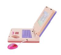 Naroote Laptop per Bambini, i Bambini Che Apprendono i Computer Hanno Guidato la Musica per lo Sviluppo Cognitivo Elettronico per Giocattolo per Computer Laptop Giocattolo (Mouse retrattile viola)