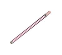 Naroote Le Penne Stilo Scrivono in Modo Fluido e Accurato per Tablet Telefonici Punta in Fibra Silenziosa Asta in Metallo e Alluminio 3 Pz (PINK)