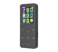 Naroote Lettore MP3, Dispositivo Audio Bluetooth con Schermo Touch da 1,8 | Corpo in Lega di Zinco, Ascolto Quotidiano, Trasferimento File Via PC, Supporto MicroSD Fino a 64GB, 8 Ore di Riproduzione,