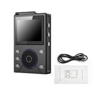 Naroote Lettore MP3 Lossless HIFI Bluetooth da 256 GB, Lettore Musicale con Display a Colori da 2,4 Pollici, Dispositivi Musicali Portatili con Controllo Rotella ALPS per MP3, WMA, WAV, APE (BLACK)