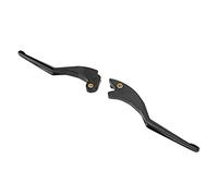 Naroote Leva della Frizione, Leve del Freno 1 Paio di Coppie Maniglia Freno Frizione in Alluminio Kit Motocicletta per la Modifica della Moto Manico della per Indian 2015-2016 (nero lucido)