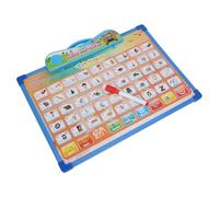 Naroote Libro Giocattolo da Leggere, Libro da Leggere in Lingua, da Ad Alta Voce, Professionale per Ragazzi e Adulti, Bambini, Facile da Usare, Durevole (BLUE)