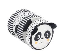 Naroote Libro Morbido in Bianco e con Alto Contrasto, Libro Portatile in Bianco e Flessibile, Paraurti del Letto, Tempo sulla Pancia del Bambino (Digitare Un)