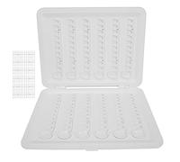 Naroote Libro per Esposizione di Smalti per Gel per Unghie Comodo Display a Colori per Unghie Rimovibile per Salone di Bellezza con 120 Stanze per L'organizzazione delle Punte delle Realizzato in