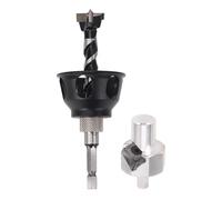 Naroote Localizzatore Guida per Trapano Verticale Set di Attrezzature per Foratura con per Trapano in Lega di Alluminio Posizionatore Ergonomico per Foratura per Fori Diritti