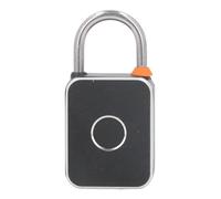 Naroote Lucchetto con Impronte Digitali Smart Lock Biometrico Impermeabile per Armadi Cassette degli Attrezzi Porte Acciaio in Lega di Alluminio 1 unità