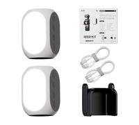 Naroote Luce Ausiliaria Magnetica per 3 Cam Creator Combo, Mini Luce di Riempimento LED Ricaricabile, 3 modalità Colore con 10 luminosità Regolabile, Ideale per la Registrazione di Selfie Vlog