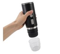 Naroote Macchina da Caffè Elettrica, Macchina da Caffè Automatica Ricaricabile Tramite USB con Serbatoio da 90 ml, Design a Tenuta Stagna e Isolante Termico, per Uso Domestico