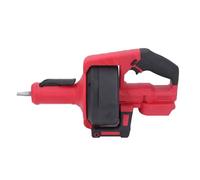 Naroote Macchina per Detergente per Scarico del Serpente, Coclea di Scarico Elettrico 21 V Rosso per Fogne Lavelli per Bagno (Plug 220v)