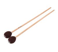 Naroote Mallet Marimba, Bastoncini di Glockenspiel Accessori Strumenti Xilofoni Accessori Miscelati Malimba Mallet Marimba con Manici di Acero a Percussione Strumenti a Percussione (BROWN)