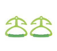 Naroote Maniglia per Borsa della Spesa da 2 Pezzi, Supporto Multiuso per Carichi Pesanti, Maniglia per Borsa in Plastica con Impugnatura Comoda da 80 Libbre, Pratica e Durevole per il Trasporto di