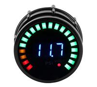 Naroote Manometro dell'olio 52 Mm, Manometro dell'olio Digitale ABS Kit di ' Ad Alta Precisione per Veicolo a Benzina 12 V