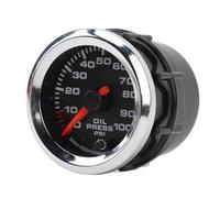 Naroote Manometro Olio da 52 Mm Ad Alta Precisione 0-100 PSI per Yacht Durevole e Affidabile