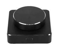 Naroote Manopola di Controllo Volume USB, Altoparlante per Computer Bluetooth 5.1, Regolatore Multimediale Esterno, Luce RGB con Funzione Mute a 1 Tasto, Programmabile per, OS X, IOS