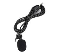 Naroote Microfono a Clip Cablato Mini Microfono Amplificato Piccolo da 5 Pezzi per Insegnanti e Giornalisti ABS Resistente 1,5 M