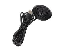 Naroote Microfono per Conferenze USB Microfono da Tavolo Portatile Omnidirezionale a 360° per Riunioni Online e Podcast