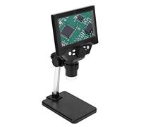 Naroote Microscopio Digitale Microscopio a Moneta Portatile LCD da 5,5 Pollici 10MP 1080P con Luce LED per Uso Domestico Ed Educativo