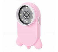 Naroote Microscopio Digitale Portatile 1000X, Microscopio Portatile con Schermo IPS da 2,0", 8 Luci LED, Visualizzazione PC, per Ragazzi e Ragazze, per 8.1, 10, OS X 12 e Versioni Successive (PINK)