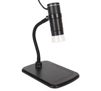 Naroote Microscopio Digitale USB Luce LED Regolabile Ad Alta Definizione 1000X per Studenti e Collezionisti con Supporto e Manuale Utente