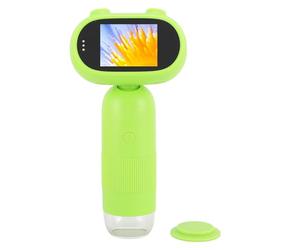 Naroote Microscopio per Bambini, Microscopio Portatile per Bambini Digitale USB in Miniatura Giocattolo per per con a Schermo da 2 Pollici per per un Chiodo di Saldatura