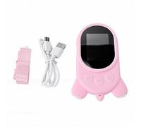 Naroote Microscopio Portatile, Microscopio Digitale con Schermo HD da 2.0 Pollici, Ingrandimento 1000x, 8 Luci LED, 3 Livelli di Luminosità Regolabili, per la Scuola all'Aperto (PINK)