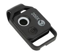 Naroote Microscopio Tascabile HD 200X con Obiettivo CPL per Esperimenti Didattici Sulla Fotografia del Telefono Batteria Incorporata per Studenti, Collezionisti Materiale ABS