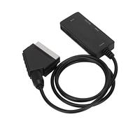 Naroote Mini Adattatore da Interfaccia Multimediale HD a Convertitore SCART per Proiettore Monitor HDTV, Full HD 720P 1080P, Dispositivo AV Versatile