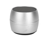 Naroote Mini Altoparlante Bluetooth Impermeabile Altoparlante Wireless Portatile per Doccia Auto Lega di Alluminio 1 Batteria Agli Ioni di Litio V5.0 (SILVER)