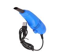 Naroote Mini Aspiratore per Polvere per Unghie con Forte Aspirazione per Casa e Salone, Materiale ABS Alimentato Tramite USB (BLUE)