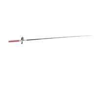 Naroote Mini Asta di Passaggio Tascabile, Robusta Mini Penna Bobina Bobina Portatile Migliorata per la Pesca in Viaggio (rosso)