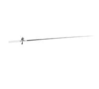 Naroote Mini Asta di Passaggio Tascabile, Robusta Mini Penna Bobina Bobina Portatile Migliorata per la Pesca in Viaggio (SILVER)