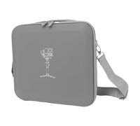 Naroote Mini Custodia da Trasporto RS 4, Custodia da Viaggio in PU Antigoccia con Tracolla, Accessori per Stabilizzatore di Luce con Copertura Superiore, Borsa in Rete, Doppia Cerniera