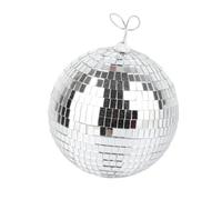 Naroote Mini Discoteca da Appendere a Specchio, Sfera Classica, Riflessione della Luce, Ornamento, Motivo Luminoso, per Decorazioni per Feste, Materiale in Schiuma di Vetro, 1 X Palla da Discoteca