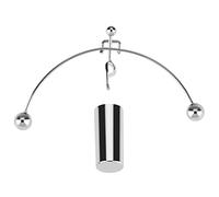 Naroote Mini Giocattolo per l'equilibrio in Acciaio Inossidabile, Giocattolo per l'equilibrio di Arte Cinetica del Sollevatore di Pesi, per l'equilibrio di Scienza Decompressiva e Psicologica,