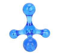 Naroote Mini Massaggiatore Portatile per Collo, Vita e gambe. Massaggiatore Leggero con Sfera in ABS Portatile per il Rilassamento di Tutto il Corpo (BLUE)