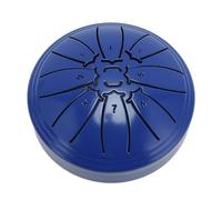 Naroote Mini Tamburo per Lingua in Acciaio da 4 Pollici con Design Raffinato e Suono Piacevole per la Meditazione e L'educazione Musicale, Realizzato in Acciaio Al Carbonio (BLUE)