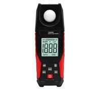 Naroote Misuratore di Illuminamento Digitale, da 0,1 a 200000 Lx Esposimetro Portatile con Schermo Lcd, Funzione di Conservazione Dei Dati e Spegnimento Automatico, per Fotografia