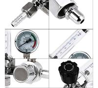 Naroote Misuratore di Portata per Argon Manometro Regolatore di Pressione per Saldatura Mig Tig - Riduzione della Pressione Stabile per G5/8 - Strumento per Saldatori per Officine di Saldatura