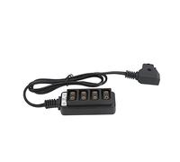 Naroote Modello di Applicazione del Microfono Vintage, Simulazione della Batteria della Fotocamera Microfono Vecchio Stile D Tap Tap Mash to 4 Female Slitter Cavo di Alimentazione Adattatore di