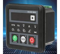 Naroote Modulo di Controllo Generatore Elettronico con Multifunzione per Motore/generatore, Display LED per /, Ritaglio nel Pannello 3,1"x3,1"