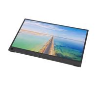 Naroote Monitor Portatile 1080P, Monitor Portatile per Uso a Doppio Schermo Ultra Sottile con Supporto per Telefono