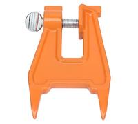 Naroote Morsa per Limatura a Catena Compatta Robusta Leggera per Affilare Motoseghe Morsa per Taglio Legname in Ferro Arancione 5,1" X 2,4" per Supporto Piastra Guida a Catena