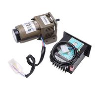 Naroote Motoriduttore CA Elevato Momento di con velocità Regolabile per L'industria Tessile/dell'imballaggio 220 V 6 W (Rapporto di riduzione 10k)