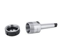 Naroote MTA3 ER40UM Supporto per Pinza Conica Morse in Acciaio Al Carbonio Accessorio Durevole per Fresatrice per Campo di Serraggio da 3-26 Mm