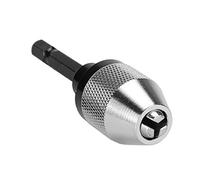 Naroote Naroote Adattatore per Mandrino per Trapano Elettrico con Codolo Esagonale Ad Alta Durezza da 6,5 mm per la Produzione Artigianale in Lega di Alluminio (H01554) (H01554)