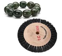 Naroote Naroote Spazzola per Lucidare la Giada dei Gioielli Ruota Lucidante Durevole per la Lucidatura dei Gioielli, per gli Utenti della Lucidatrice (Spazzola per legno oliato 2C) (per